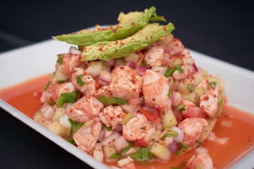 Tostada Camarón